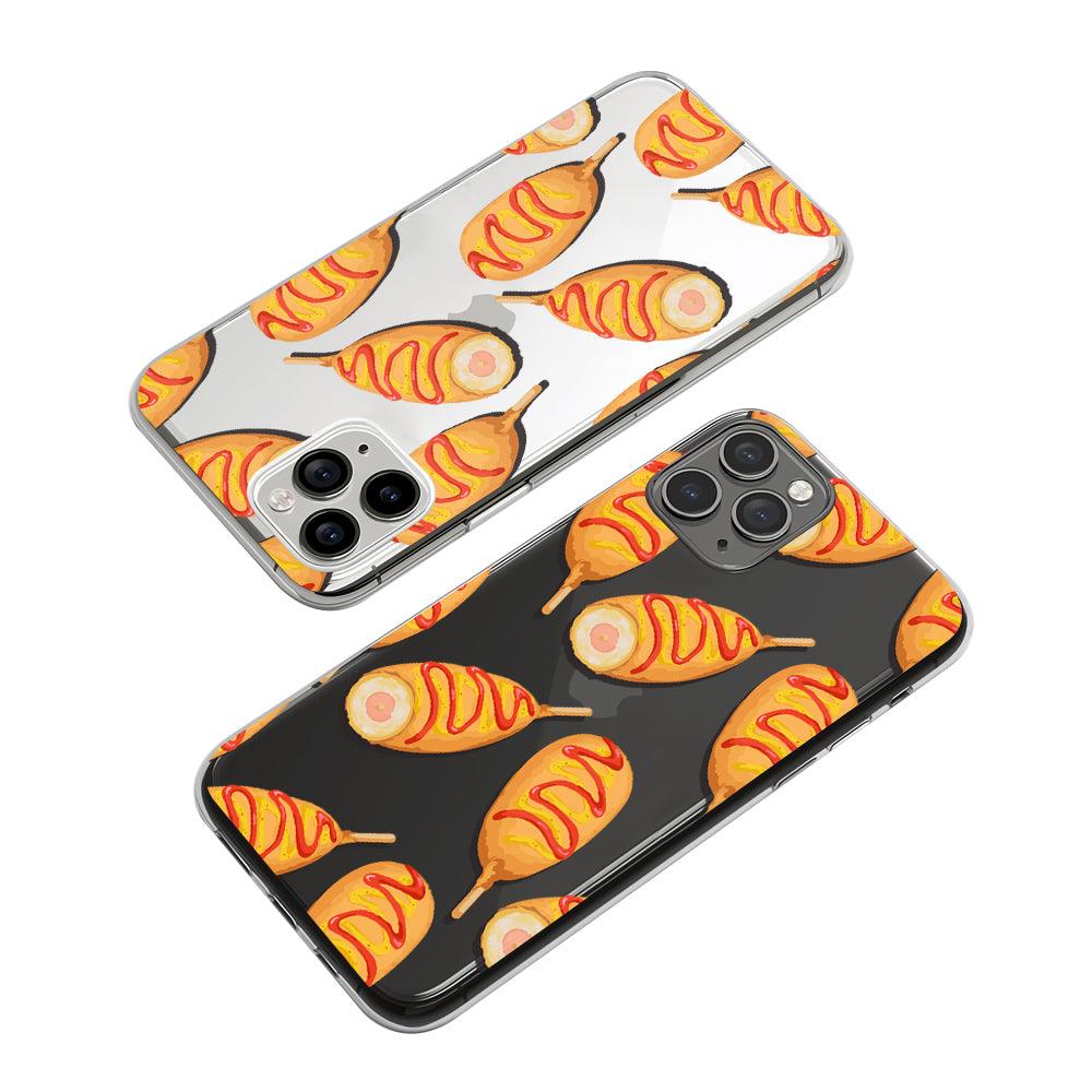 Sausage Sticks and Waving Mayonnaise Clear Soft Case-Oxvistore