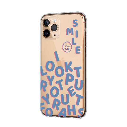 Say Good and Keep Smiling Clear Soft Case-Oxvistore
