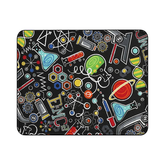 Science Chemistry Lab Molecules Mouse Pads | Custom Mouse Pad with Non-Slip Rubber Base