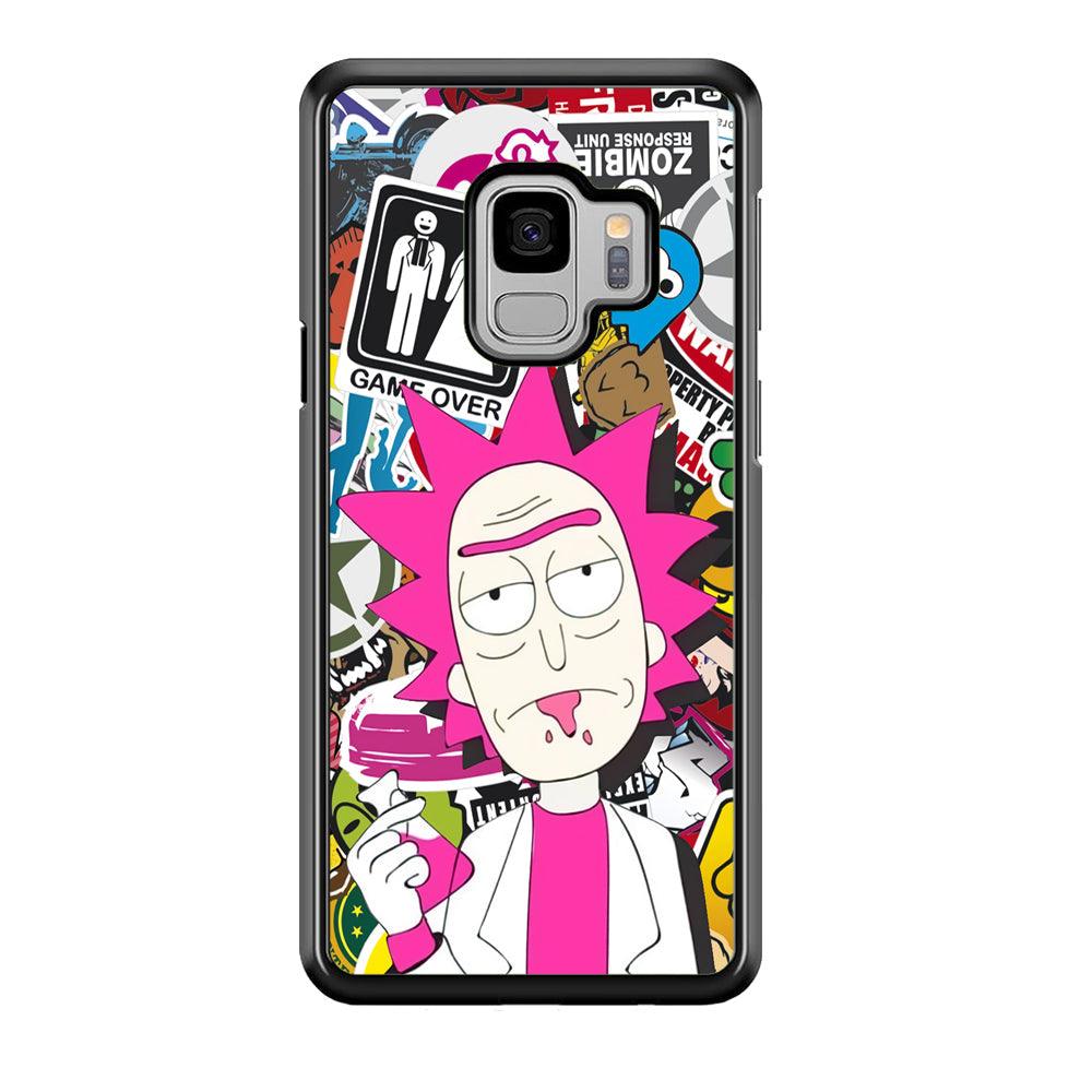 Science with Dr Sanchez Samsung Galaxy S9 Case-Rubber Black (2D Case)-Oxvistore