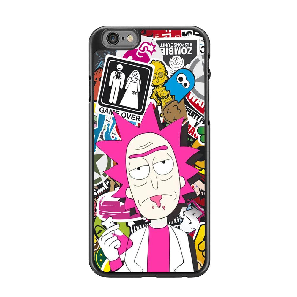 Science with Dr Sanchez iPhone 6 Plus | 6s Plus Case-Rubber Black (2D Case)-Oxvistore