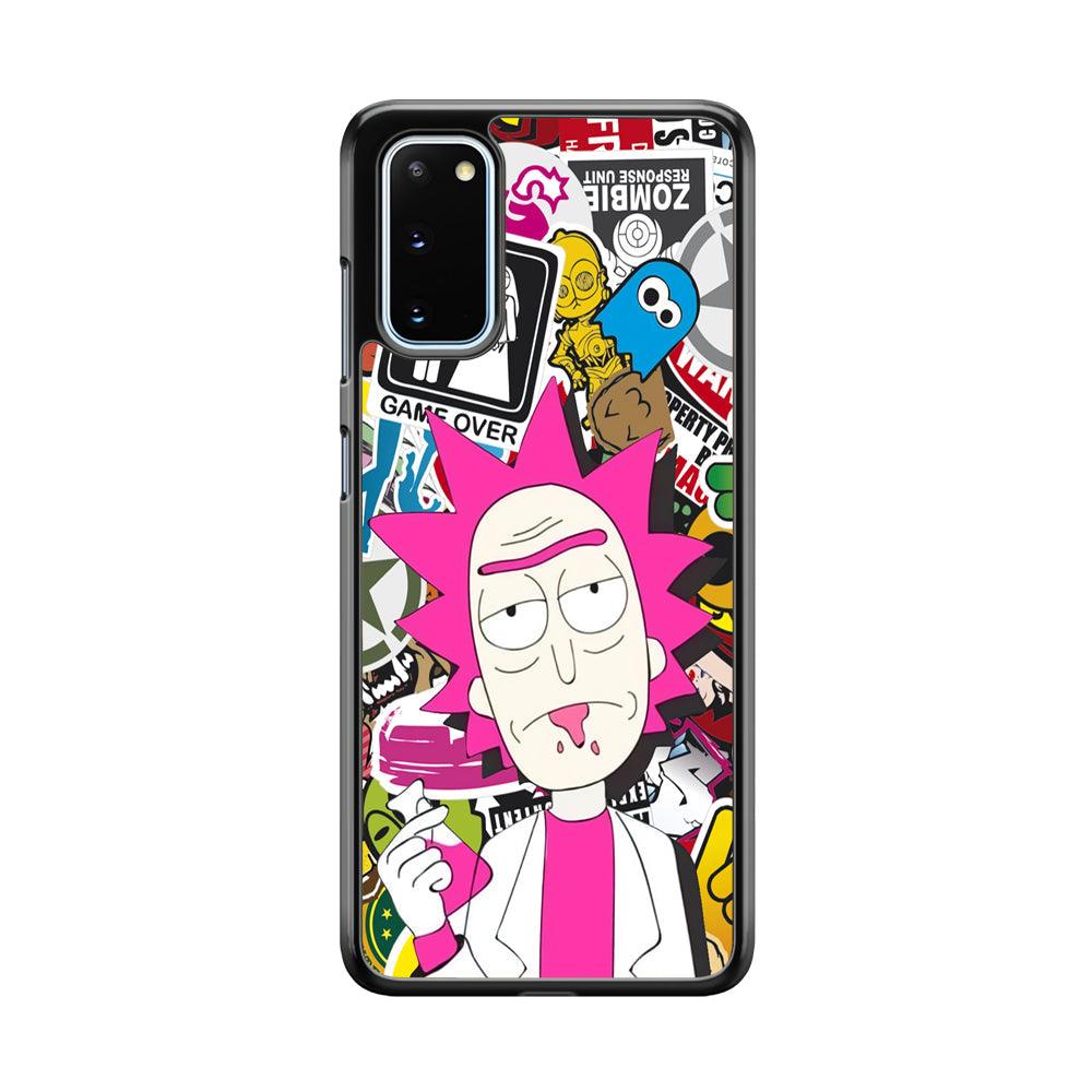 Science with Dr Sanchez Samsung Galaxy S20 Case-Rubber Black (2D Case)-Oxvistore