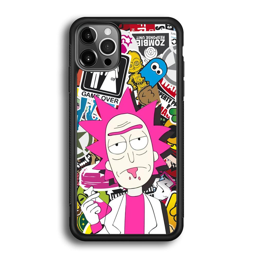 Science with Dr Sanchez iPhone 12 Pro Case-Rubber Black (2D Case)-Oxvistore