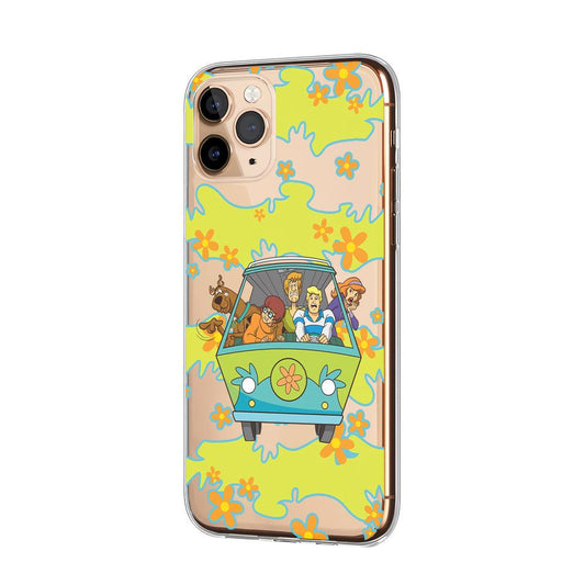 Scooby Doo Down a Scary Path Clear Soft Case-Oxvistore