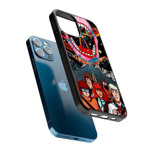 Scooby Doo Hippie Art 2D Rubber Phone Case-Oxvistore