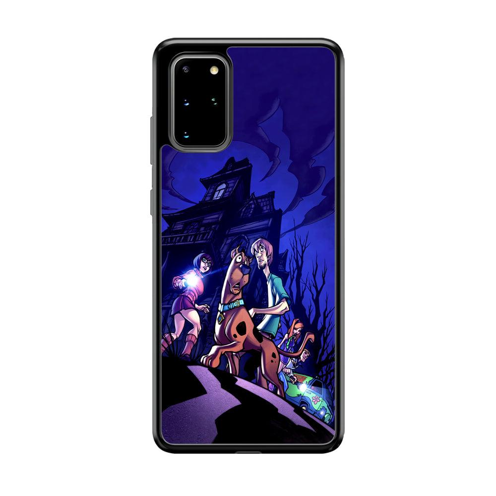 Scooby Doo Seeing The Clue Samsung Galaxy S20 Plus Case-Rubber Black (2D Case)-Oxvistore