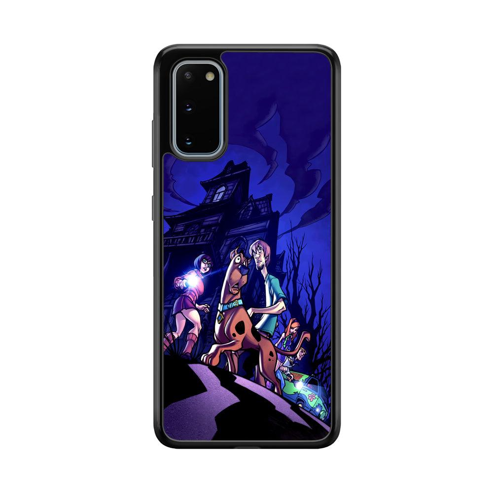 Scooby Doo Seeing The Clue Samsung Galaxy S20 Case-Rubber Black (2D Case)-Oxvistore