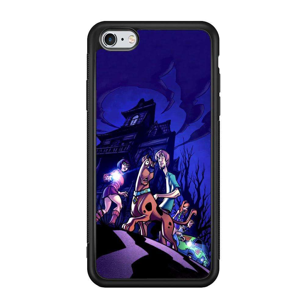 Scooby Doo Seeing The Clue iPhone 6 Plus | 6s Plus Case-Rubber Black (2D Case)-Oxvistore