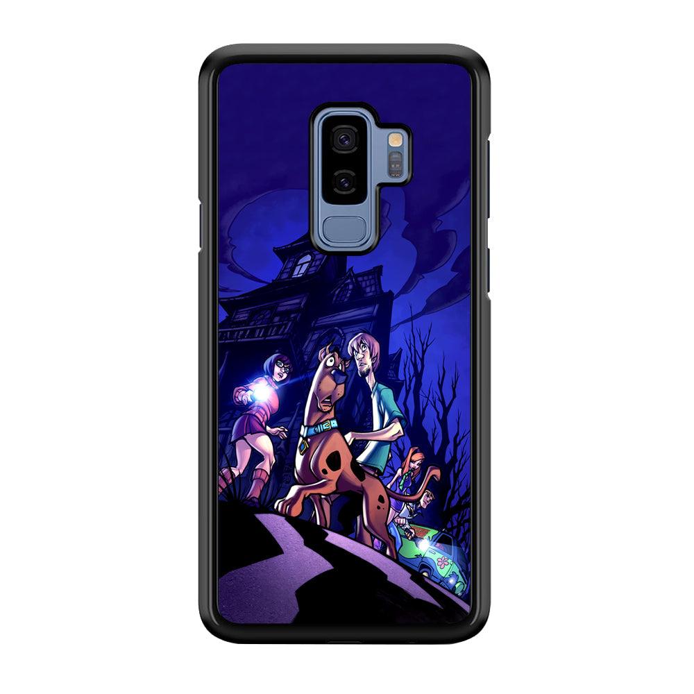 Scooby Doo Seeing The Clue Samsung Galaxy S9 Plus Case-Rubber Black (2D Case)-Oxvistore