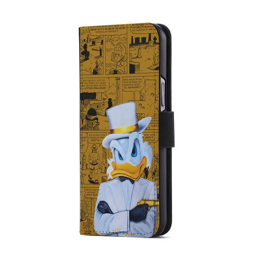 Scrooge McDuck Comic Flip Wallet Phone Case-Oxvistore