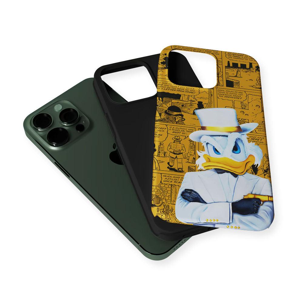 Scrooge McDuck Comic 2 in 1 Tough Phone Case-Oxvistore