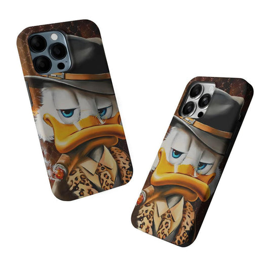 Scrooge McDuck Godfather 2 in 1 Tough Phone Case-Oxvistore