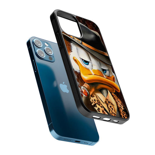 Scrooge McDuck Godfather 2D Rubber Phone Case-Oxvistore