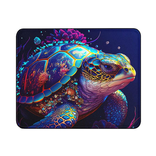 Sea Turtle Dreamy Colorful Mouse Pads | Custom Mouse Pad with Non-Slip Rubber Base