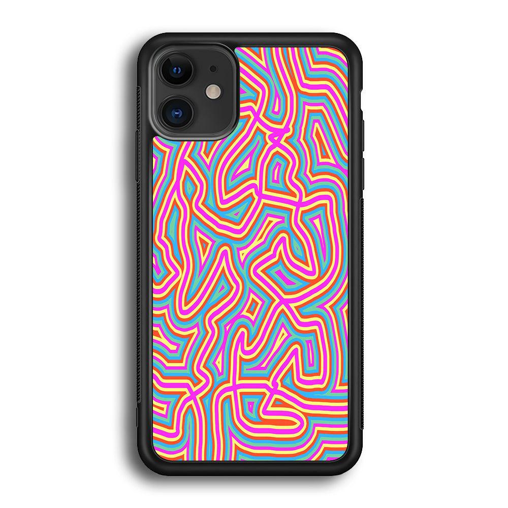 Shapes Abstract 04 iPhone 11 Case-3D Case-Oxvistore