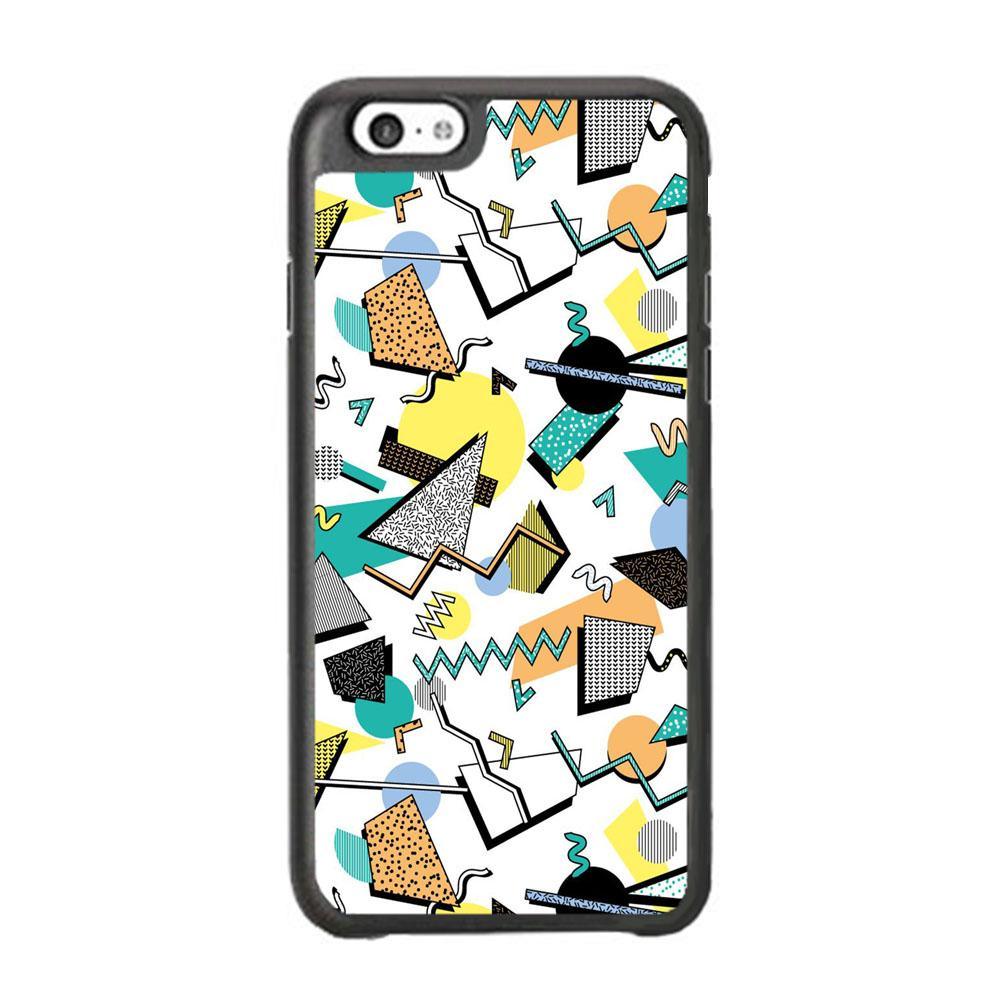 Shapes Abstract 02 iPhone 6 Plus | 6s Plus Case-Rubber Black (2D Case)-Oxvistore