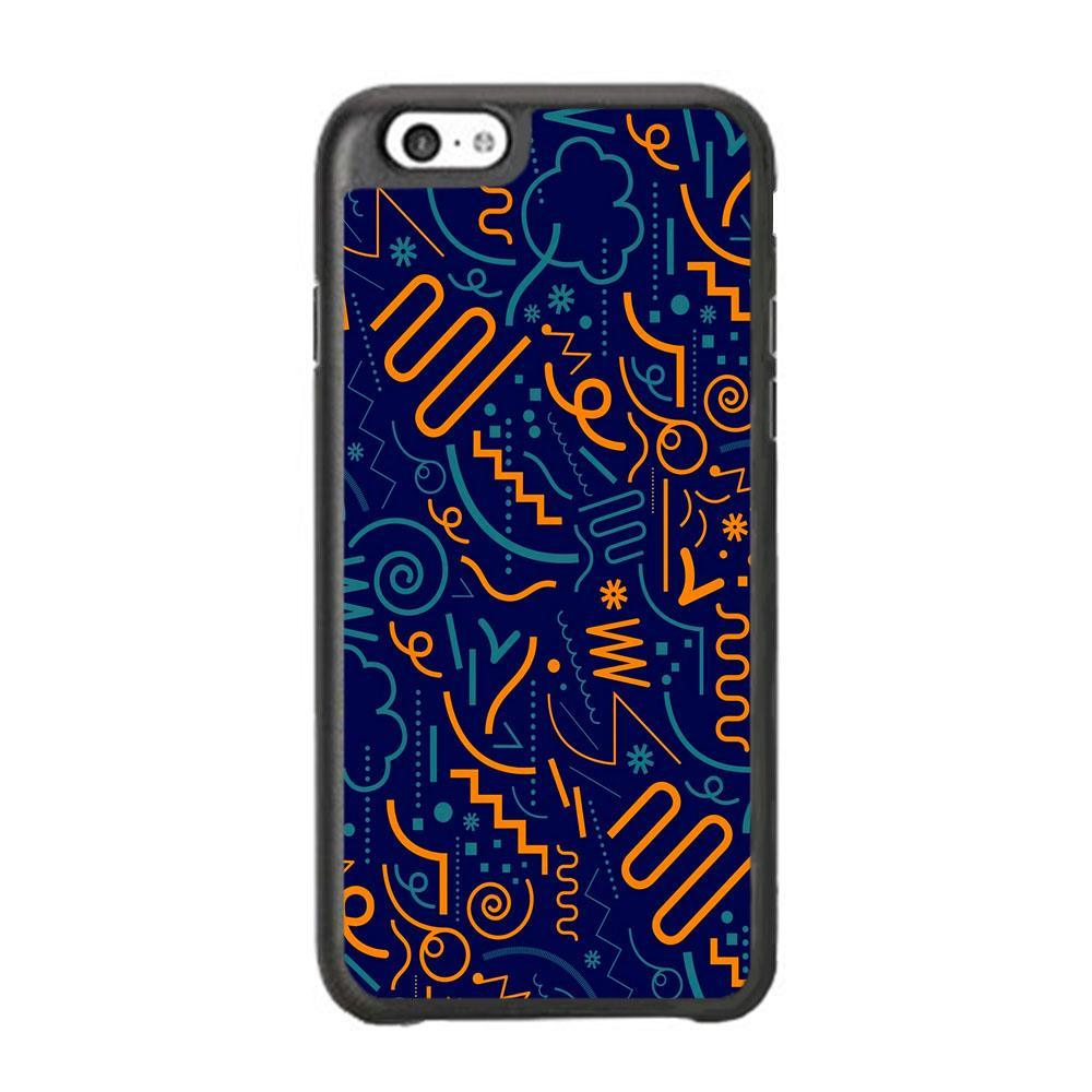 Shapes Abstract 06 iPhone 6 Plus | 6s Plus Case-Rubber Black (2D Case)-Oxvistore