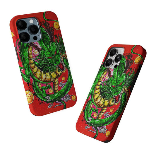 Shenron Dragon Ball Z Red 2 in 1 Tough Phone Case-Oxvistore