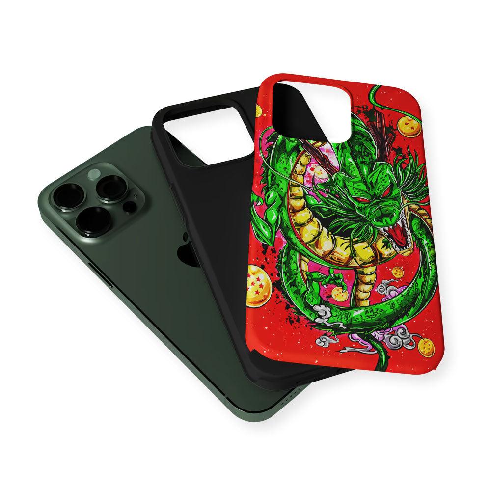 Shenron Dragon Ball Z Red 2 in 1 Tough Phone Case-Oxvistore