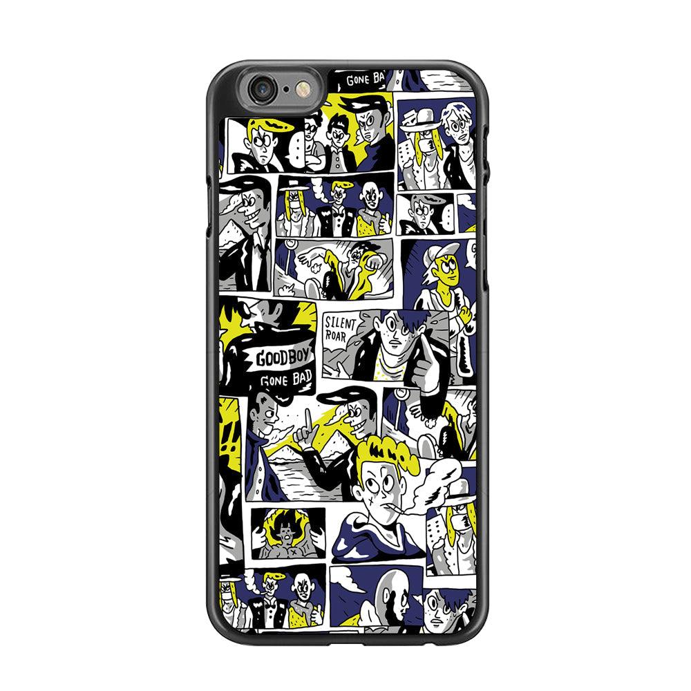 Silent Riders Gone Bad iPhone 6 Plus | 6s Plus Case-Rubber Black (2D Case)-Oxvistore