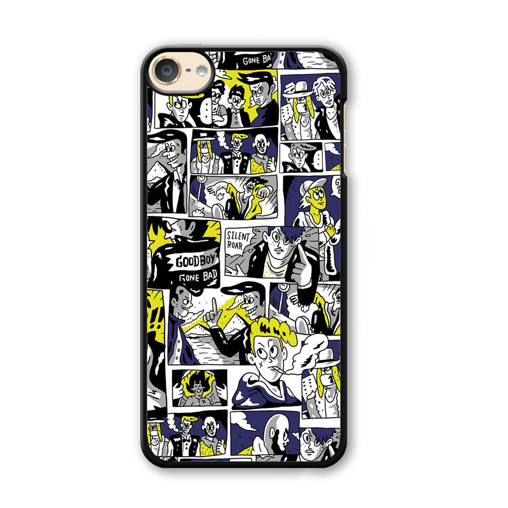 Silent Riders Gone Bad iPod Touch 6 Case-Plastic Black (2D Case)-Oxvistore