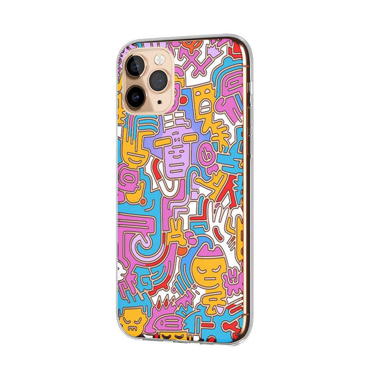 Silhouette Concept with Coloring Clear Soft Case-Oxvistore