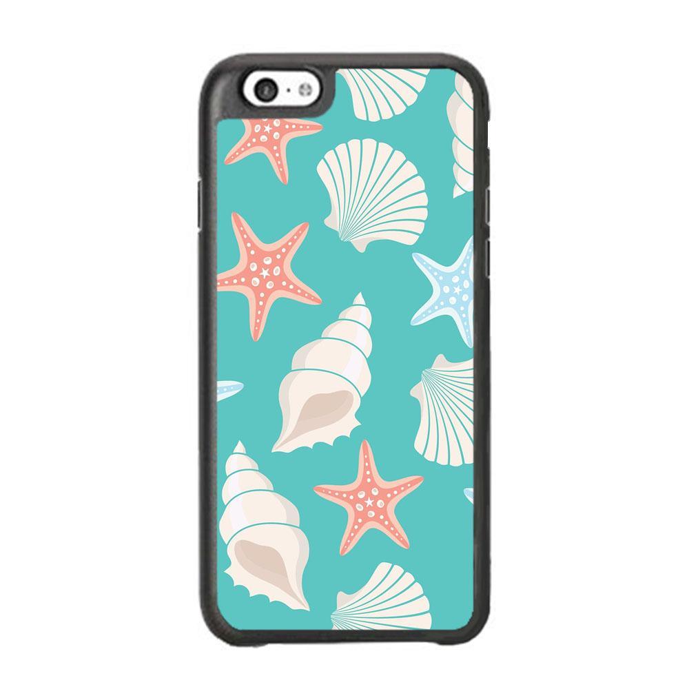 Simply Shells Collage iPhone 6 Plus | 6s Plus Case-Rubber Black (2D Case)-Oxvistore