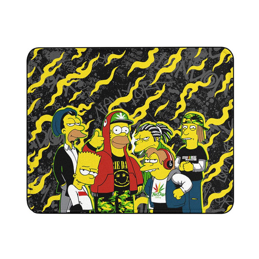 Simpson The Cool Daddy Vibes Mouse Pads | Custom Mouse Pad with Non-Slip Rubber Base