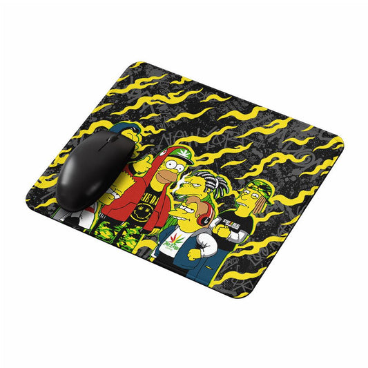 Simpson The Cool Daddy Vibes Mouse Pads-Oxvistore