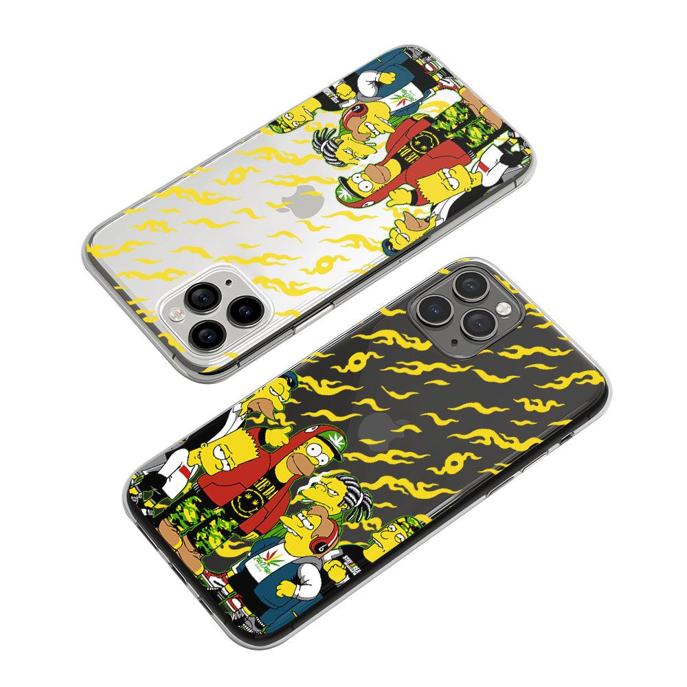 Simpsons The Turmoil of Youth Clear Soft Case-Oxvistore