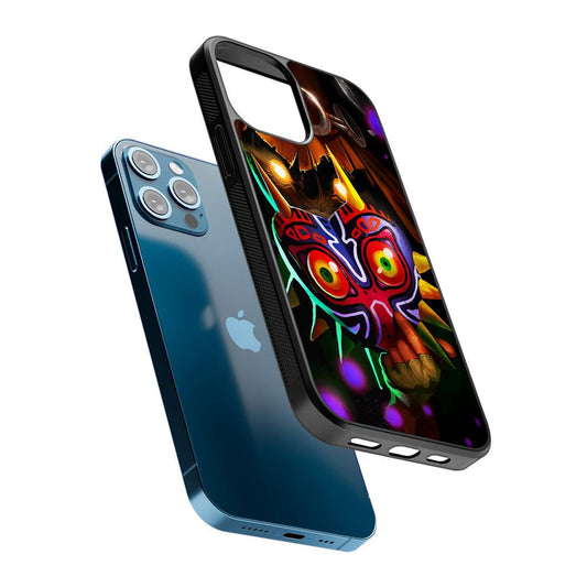 Skull Kid The Legend Of Zelda 2D Rubber Phone Case-Oxvistore