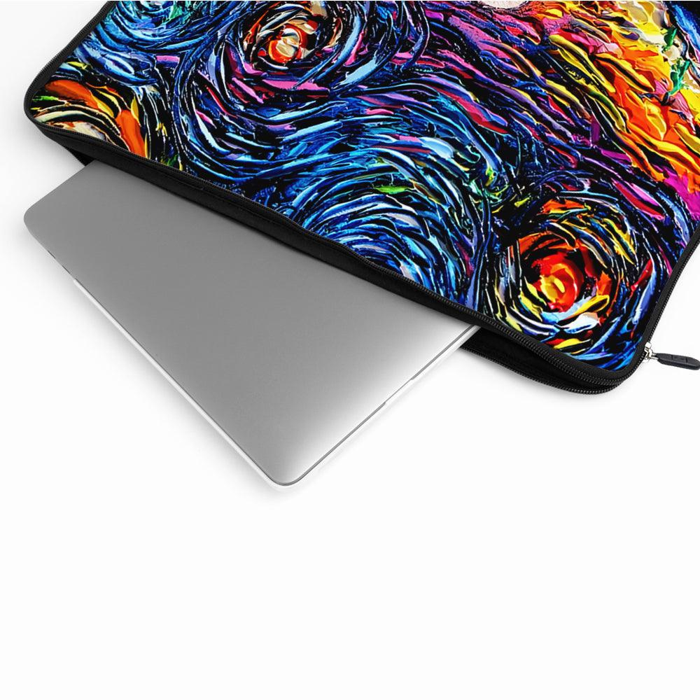 Snoopy Charlie Starry Night Laptop Sleeve Protective Cover-Oxvistore