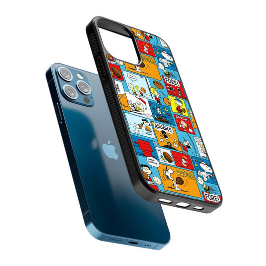 Snoopy Sport Comic 2D Rubber Phone Case-Oxvistore
