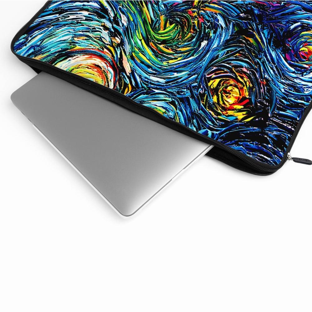 Snoopy Woodstock Starry Night Laptop Sleeve Protective Cover-Oxvistore