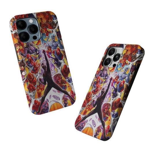 Spider-Man Multiverse Art 2 in 1 Tough Phone Case-Oxvistore