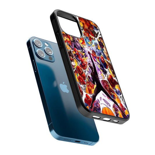 Spider-Man Multiverse Art 2D Rubber Phone Case-Oxvistore