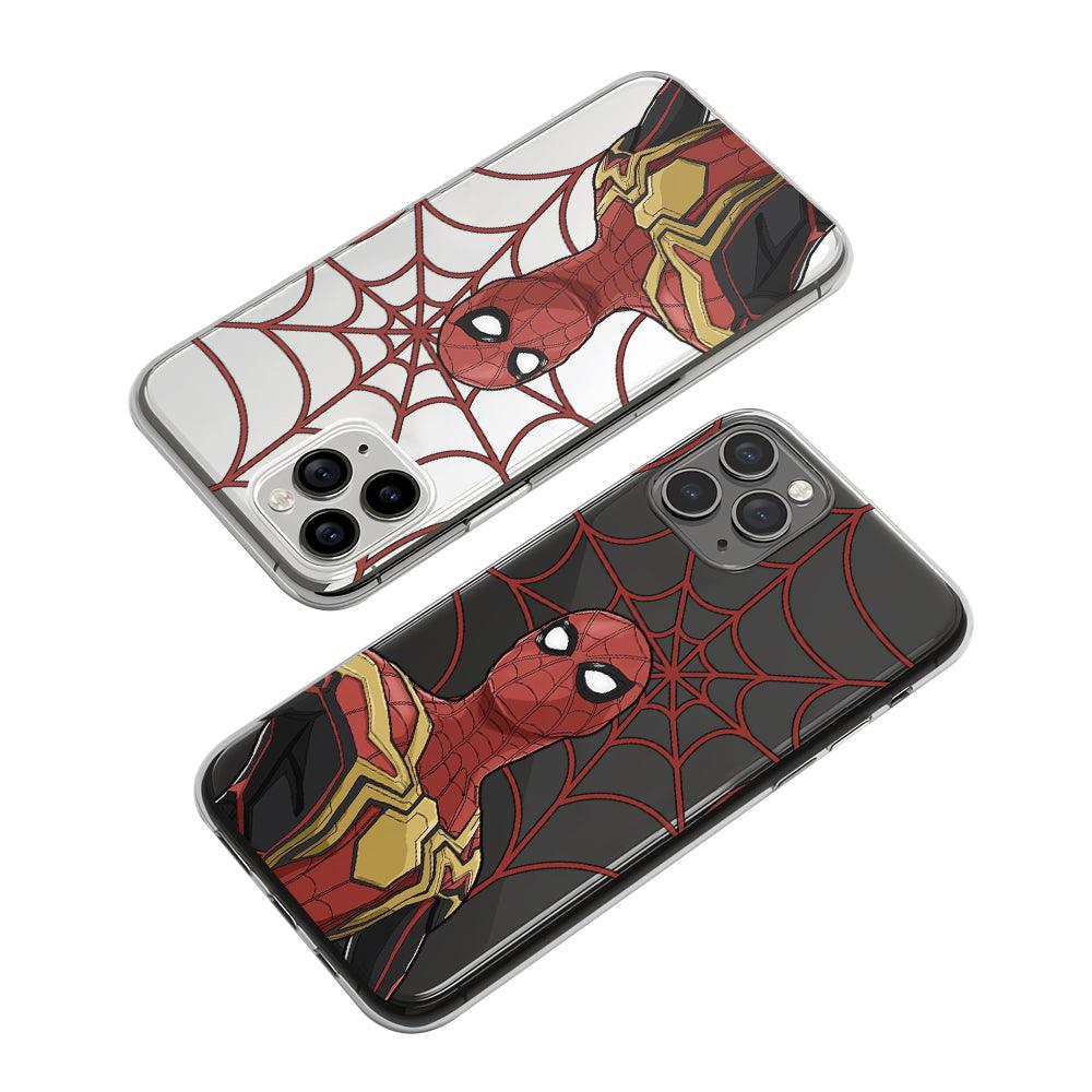 Spiderman Brave and Strong Hero Clear Soft Case-Oxvistore