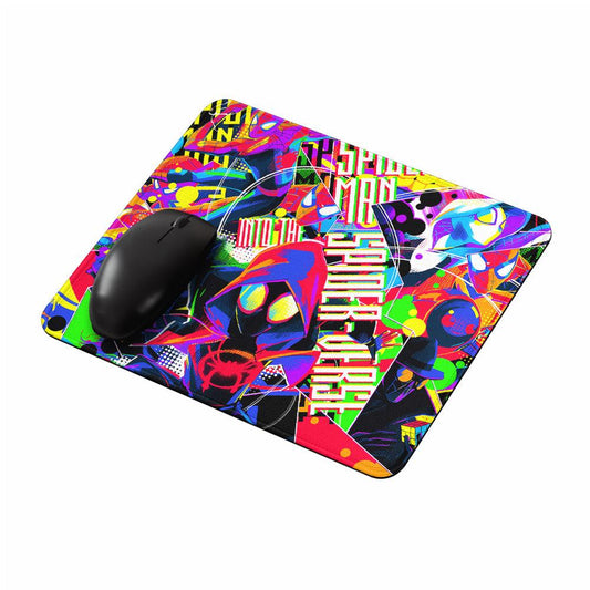 Spiderman Face in Another Universe Mouse Pads-Oxvistore