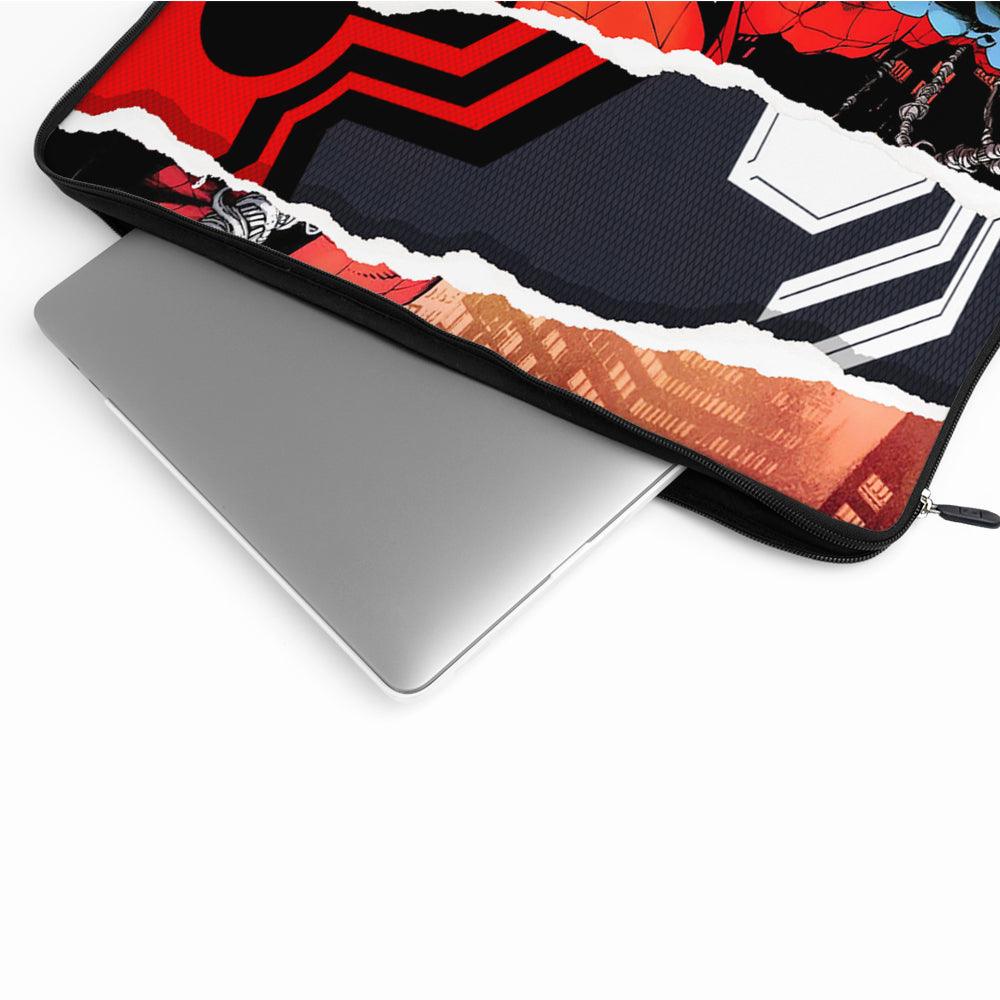 Spiderman Sketch of Action Laptop Sleeve Protective Cover-Oxvistore