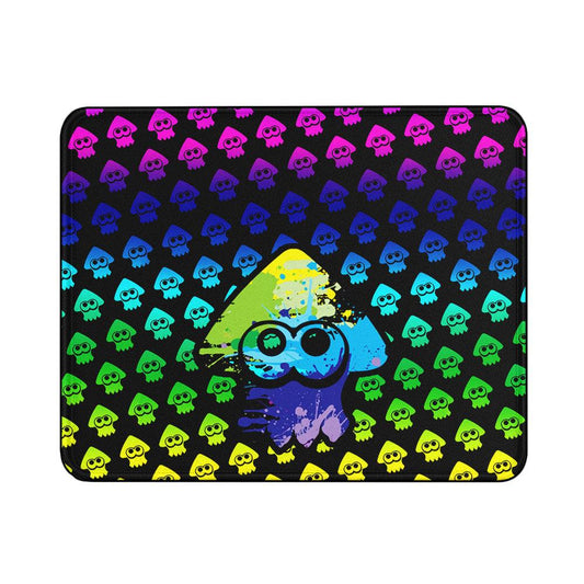 Splatoon Squid Colorful Mouse Pads | Custom Mouse Pad with Non-Slip Rubber Base