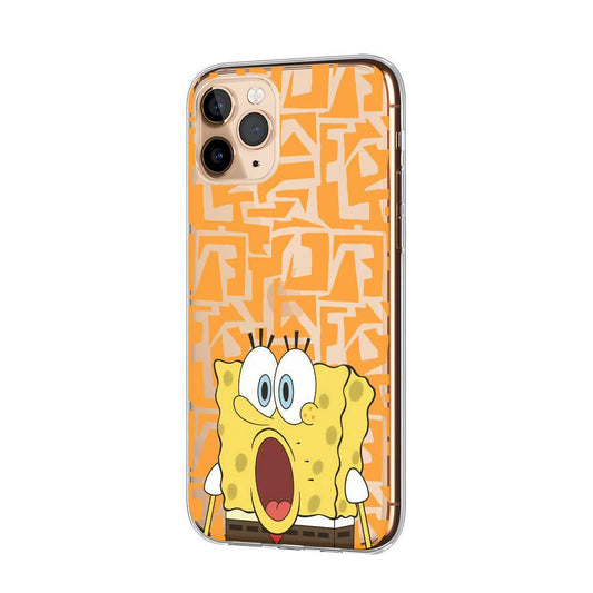 Spongebob Impressed Clear Soft Case-Oxvistore