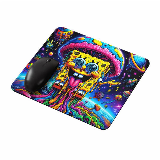 Spongebob Trippy Mushroom Mouse Pads-Oxvistore