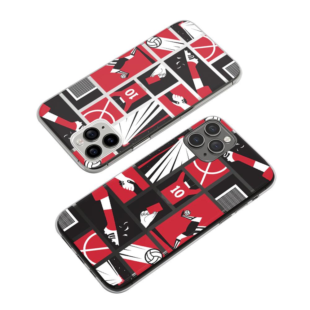 Sport Football Close Up Base Clear Soft Case-Oxvistore
