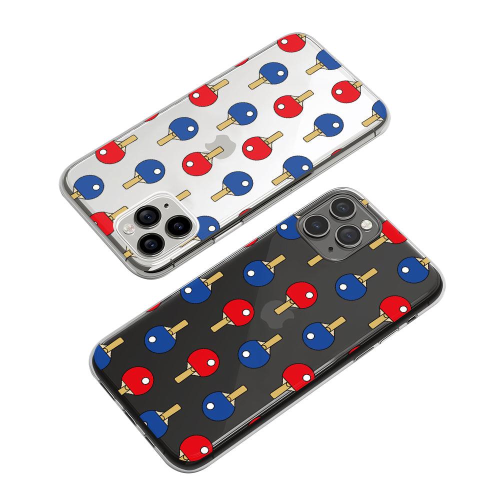 Sport Ping Pong Bet Patern Clear Soft Case-Oxvistore
