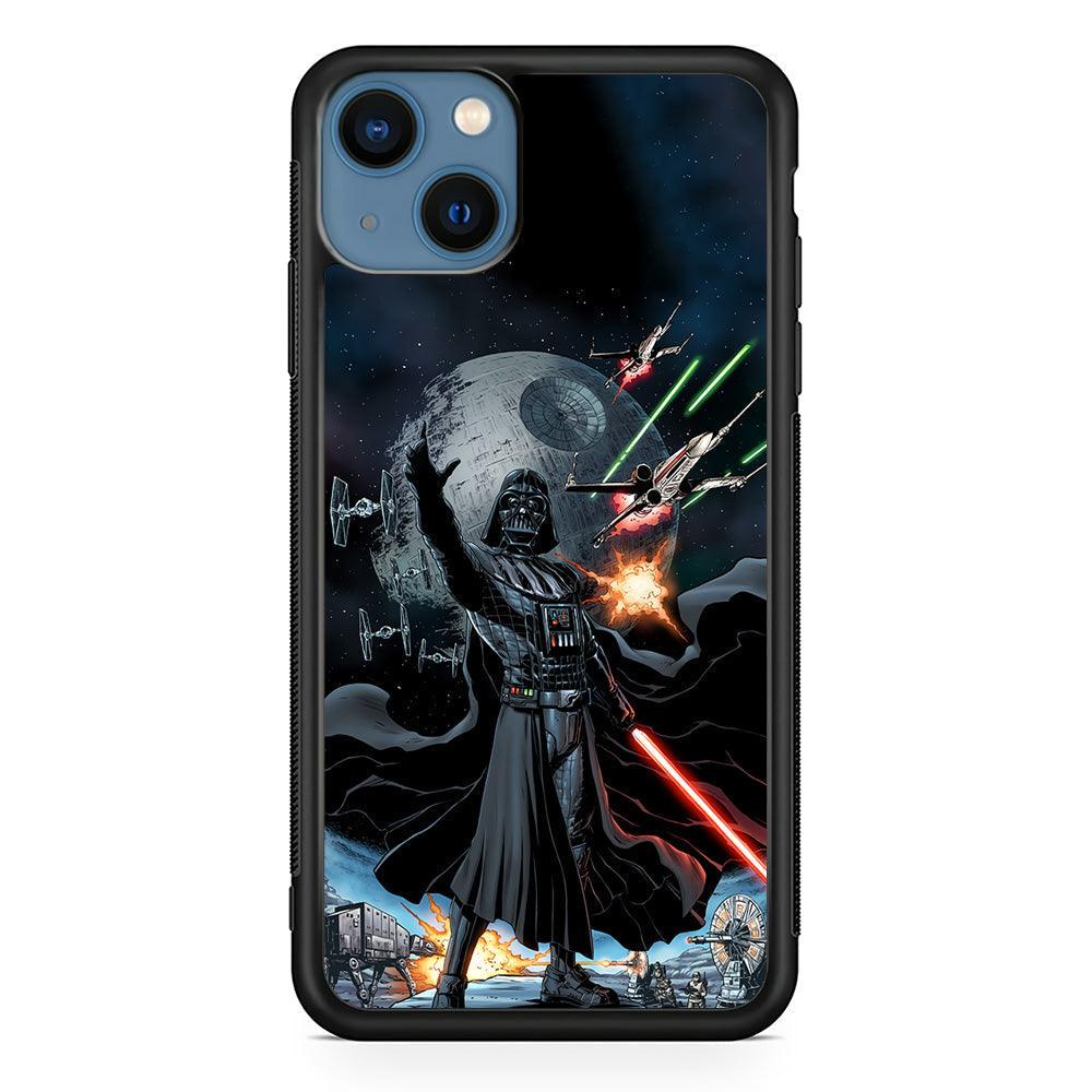 Star Wars Commander of Troopers iPhone 15 Case-Rubber Black (2D Case)-Oxvistore