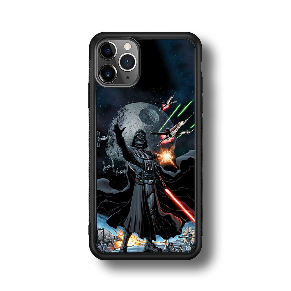 Star Wars Commander of Troopers iPhone 11 Pro Case-Rubber Black (2D Case)-Oxvistore