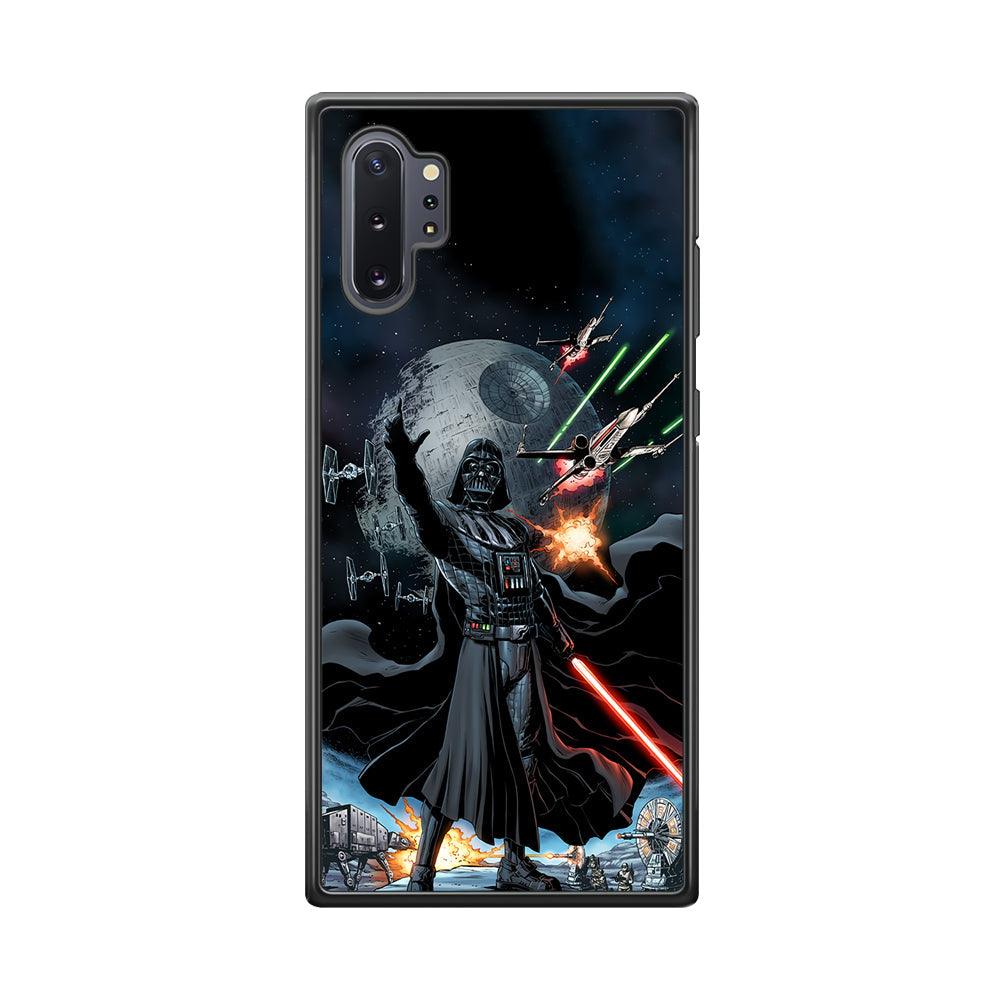 Star Wars Commander of Troopers Samsung Galaxy Note 10 Plus Case-Rubber Black (2D Case)-Oxvistore