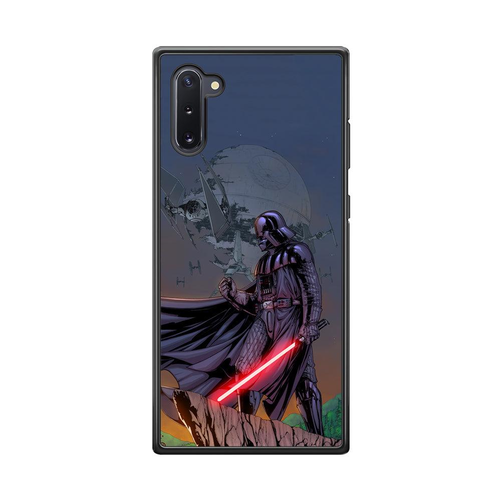 Star Wars Faith of Darth Vader Samsung Galaxy Note 10 Case-Rubber Black (2D Case)-Oxvistore