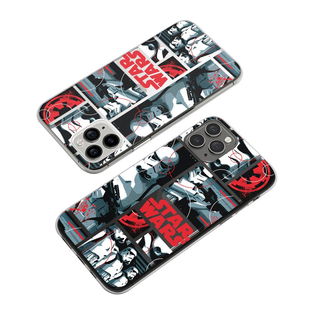 Star Wars Troops Movement Clear Soft Case-Oxvistore