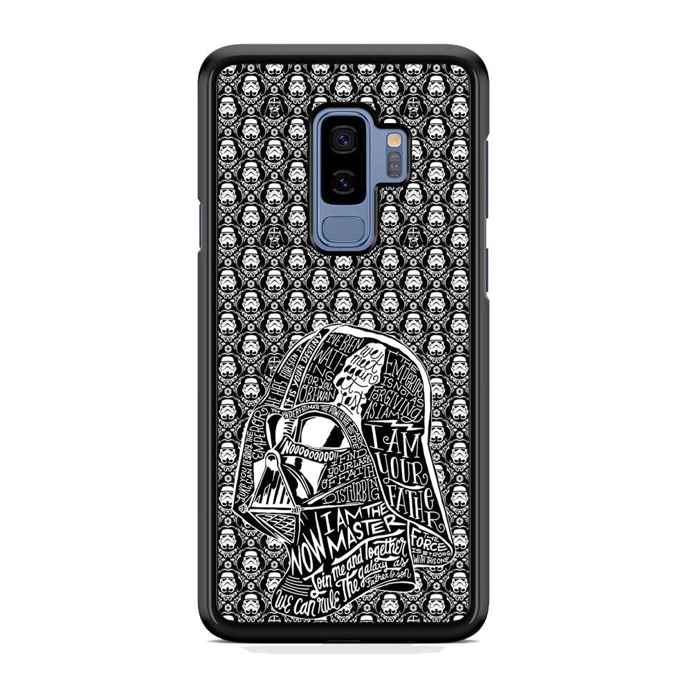 Star Wars Dart Vader Againts Samsung Galaxy S9 Plus Case-3D Case-Oxvistore